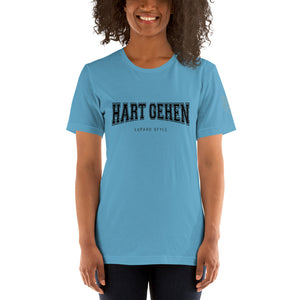 Unisex-T-Shirt Hart gehen hell