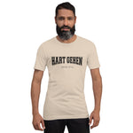 Unisex-T-Shirt Hart gehen hell