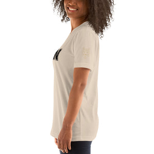 Unisex-T-Shirt Hart gehen hell