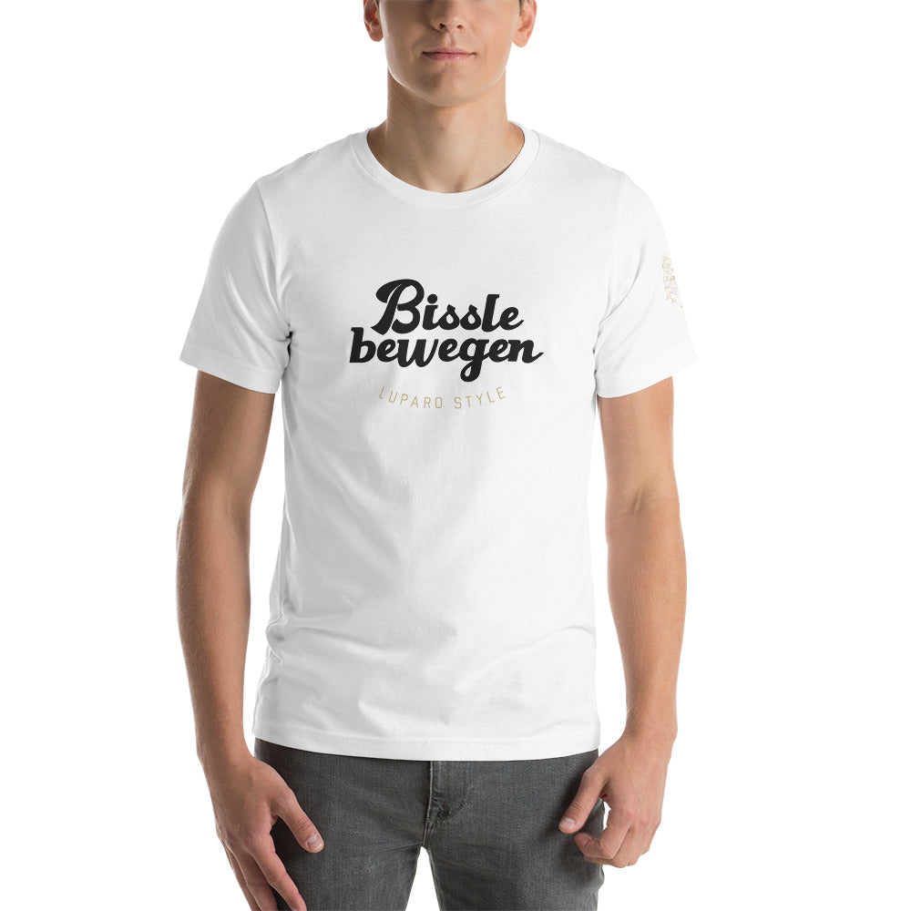 Unisex-T-Shirt Bissle Bewegen hell
