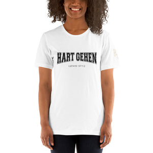 Unisex-T-Shirt Hart gehen hell