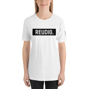 Unisex-T-Shirt Reudig schwarz