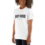Unisex-T-Shirt Hart gehen hell
