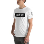 Unisex-T-Shirt Reudig schwarz
