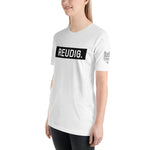 Unisex-T-Shirt Reudig schwarz