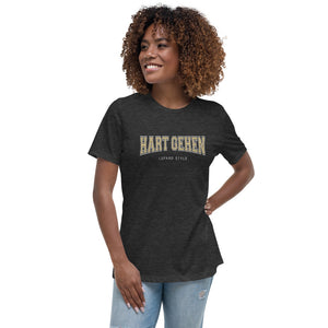 Damen T-Shirt Hart gehen