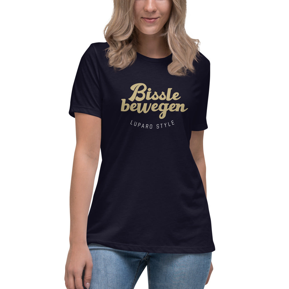 Damen T-Shirt Bissle bewegen