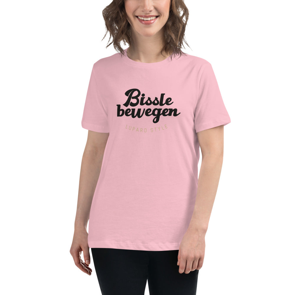 Damen T-Shirt Bissle bewegen hell