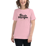 Damen T-Shirt Bissle bewegen hell