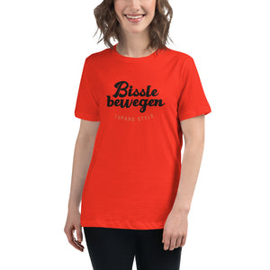 Damen T-Shirt Bissle bewegen hell