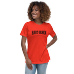Damen T-Shirt Hart gehen hell