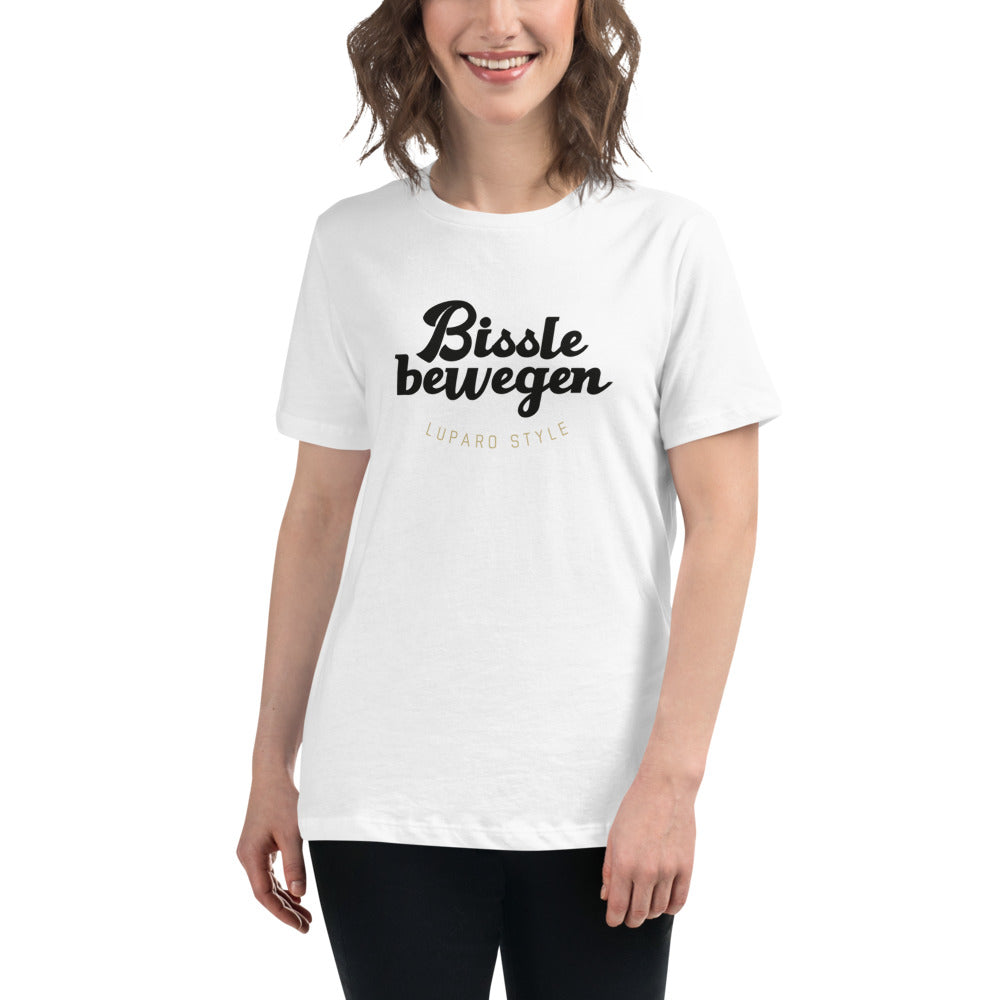 Damen T-Shirt Bissle bewegen hell