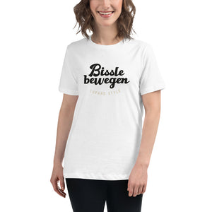 Damen T-Shirt Bissle bewegen hell